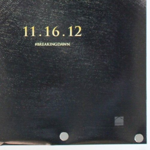 Twilight Breaking Dawn Part 2 2012 Double Sided Original Movie Poster 27″ x 40″