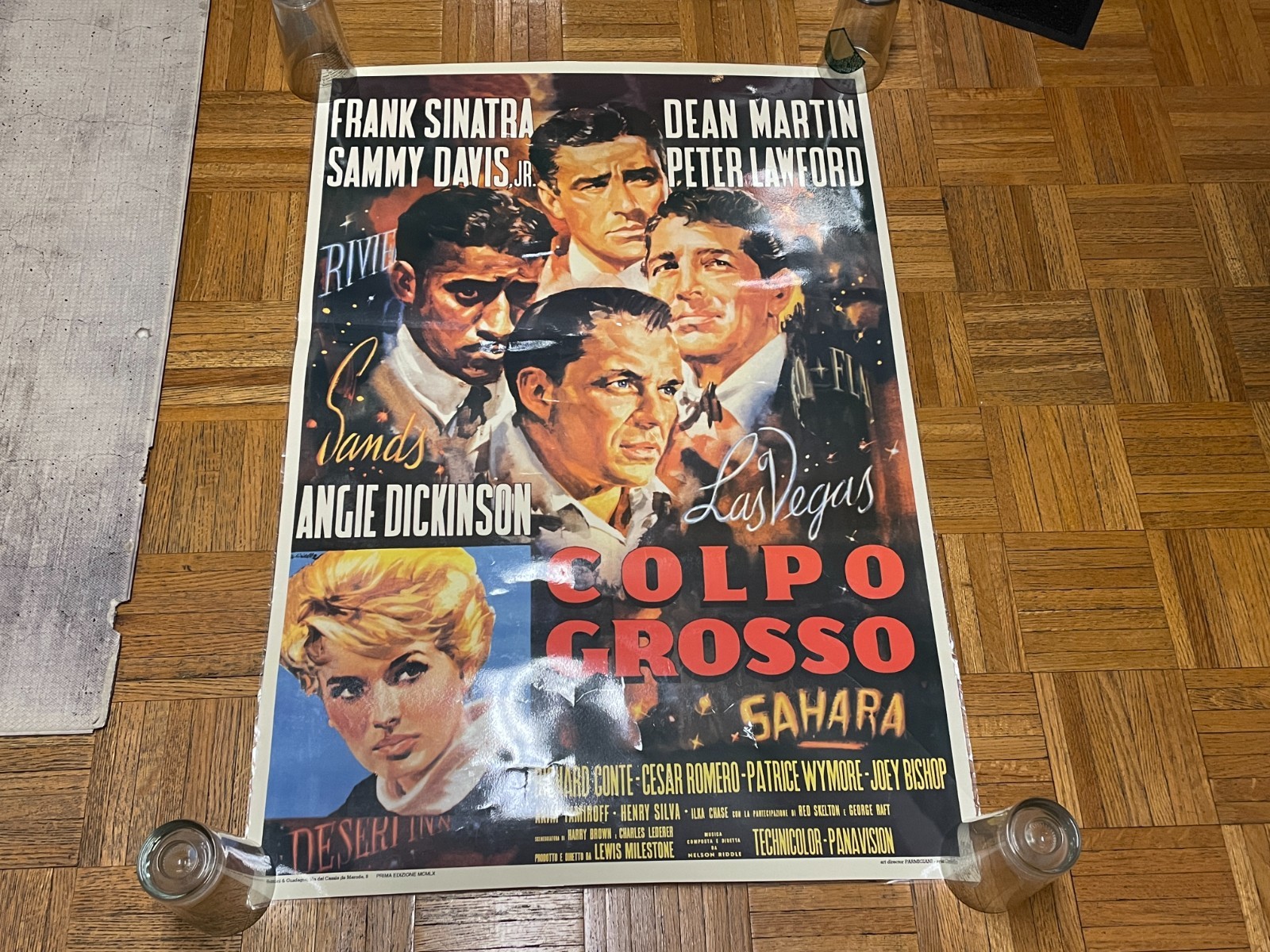Colpo Grosso 27″ x 39″ Poster – Ocean’s Eleven 11 – Italian – Sinatra Martin