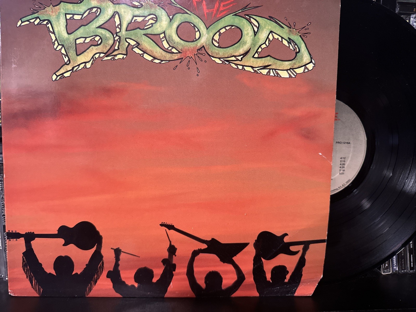 The Brood – The Brood LP 1986 Profile Records – PRO-1216 VG+/EX