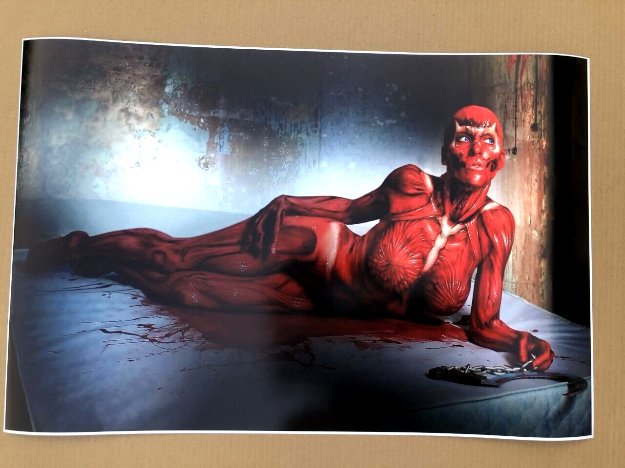 Rare 20X30 HELLRAISER Clare Higgins JULIA Clive Barker Horror Morbid Art Poster