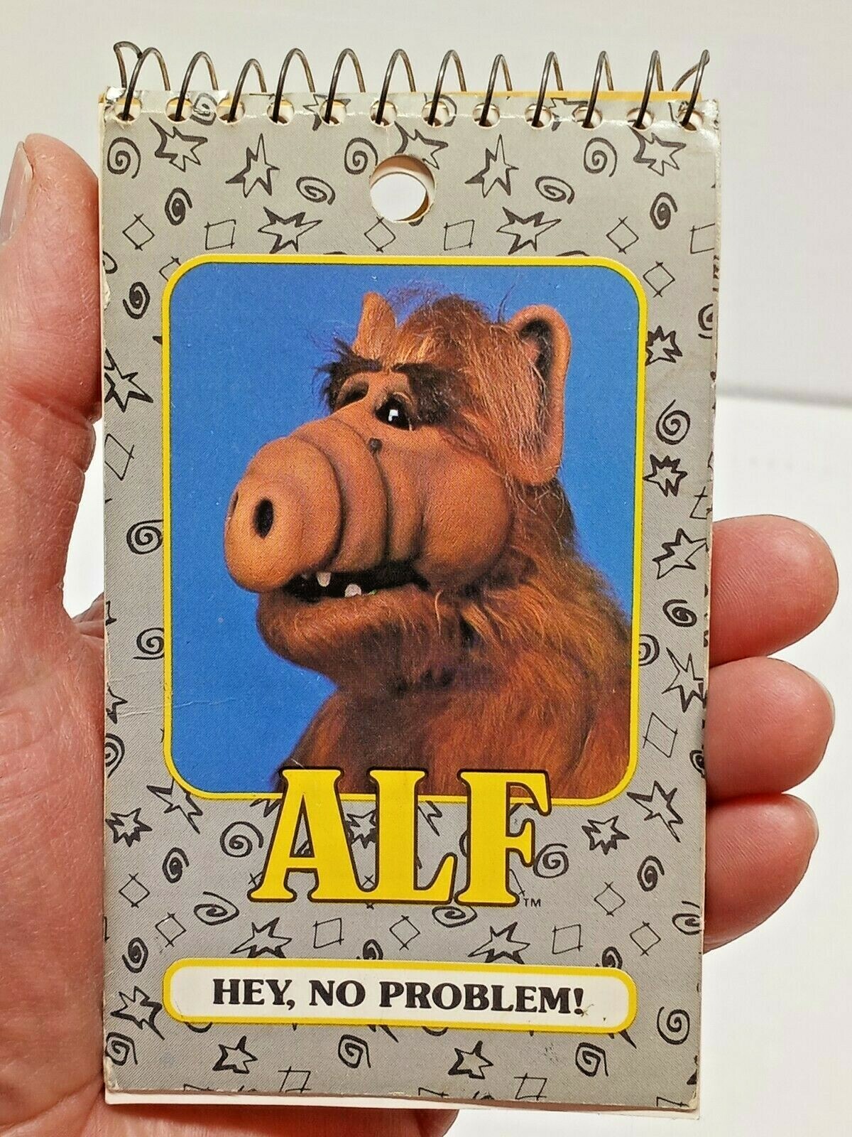 ALF NOTEBOOK POCKET MEMO BOOK PAD 3 X 5 inches HEY, NO PROBLEM pre-owned