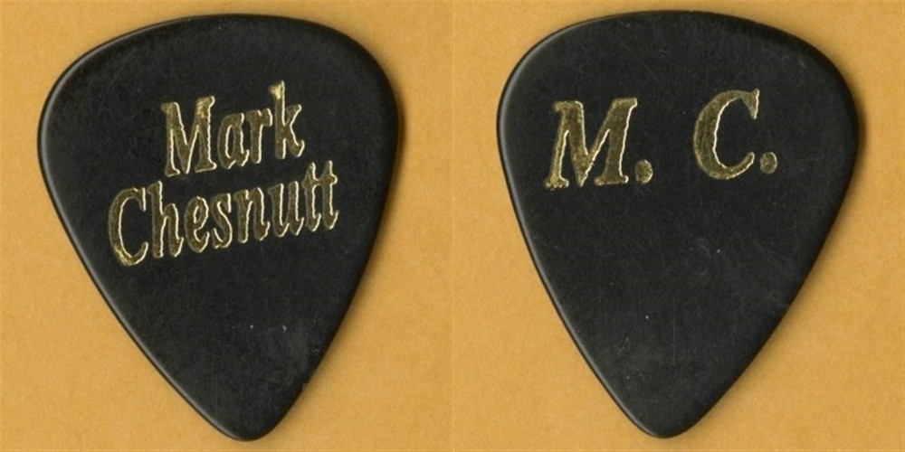 Mark Chesnutt 1997 Thank God for Believers concert tour Guitar Pick