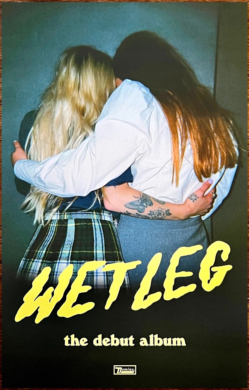 WET LEG S/T 2022 Ltd Ed RARE New Tour Poster +BONUS Indie Punk Alt Rock Poster!