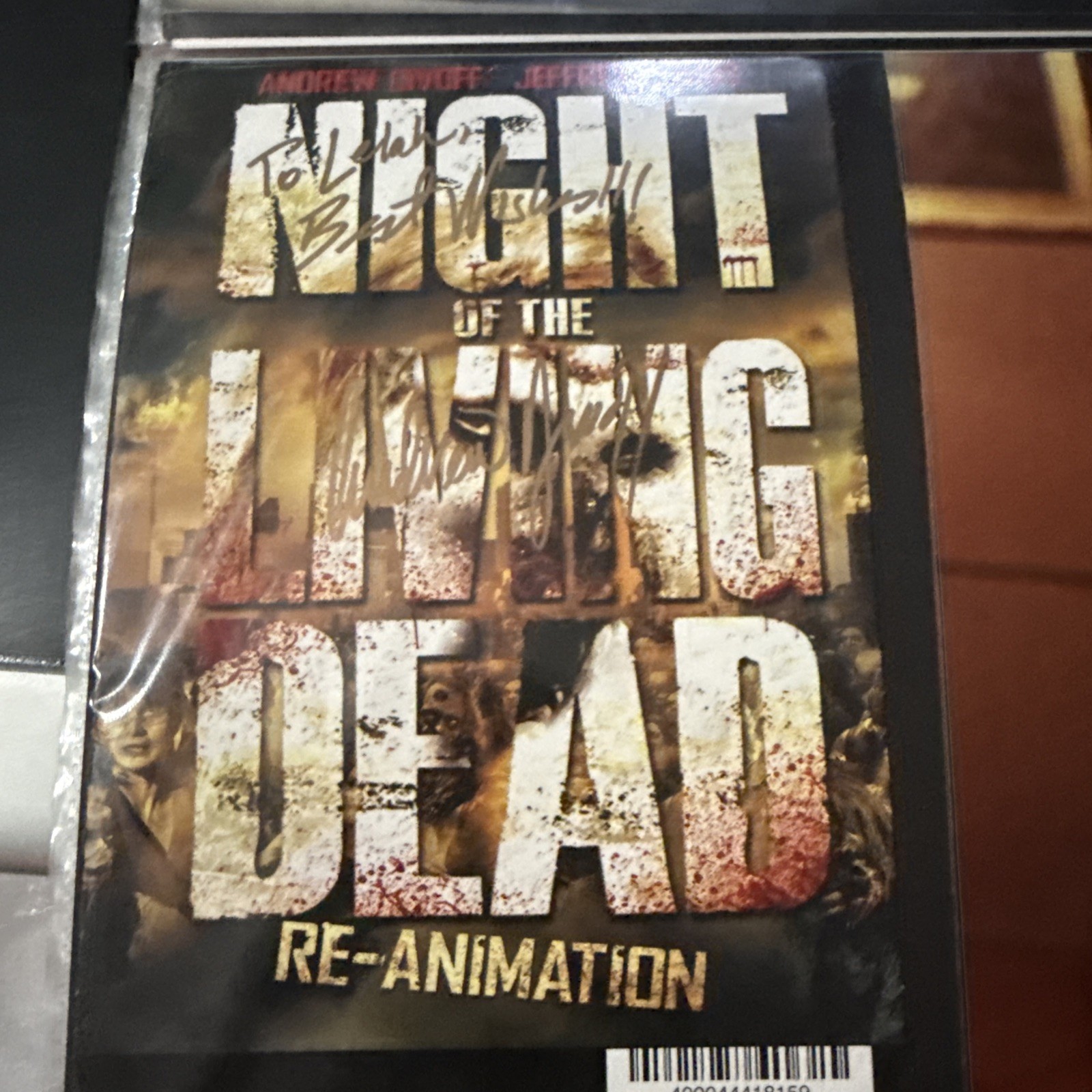 Andrew Divoff Authentic Signed 5×7 blockbuster Night Of Living Dead re animation