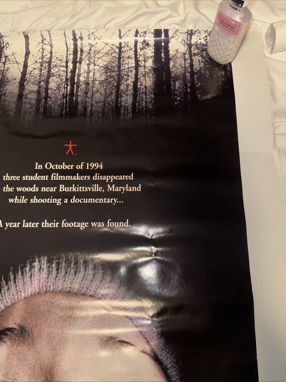 ✨THE BLAIR WITCH PROJECT Original 1999 27×40 DOUBLE SIDED Movie Poster✨