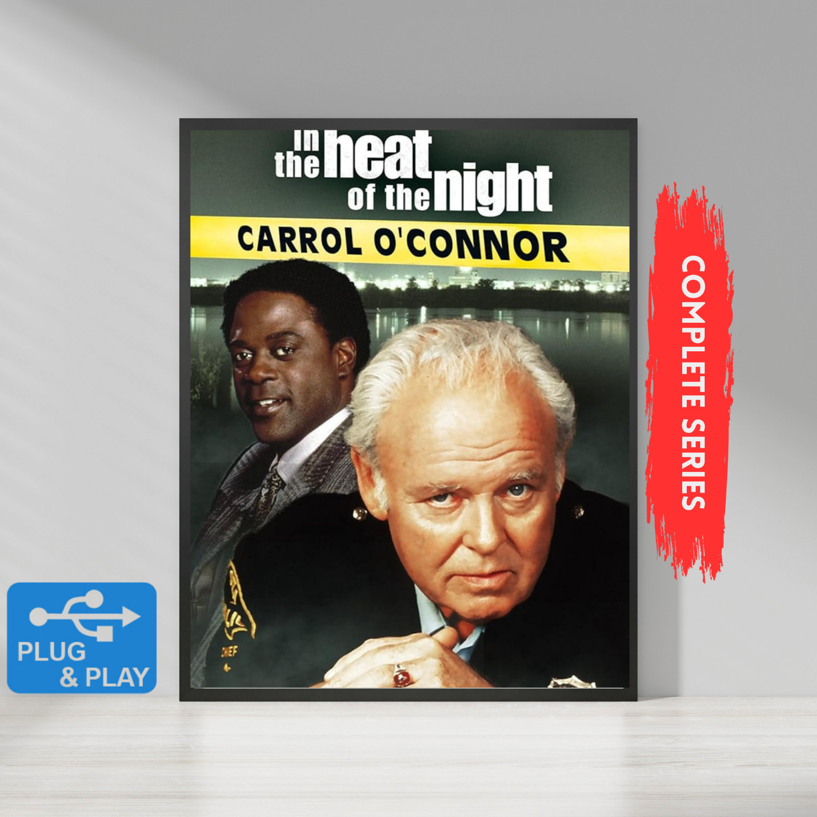 In the Heat of the Night Complete Series (1988–1995) USB Flash Drive | DVD Quali