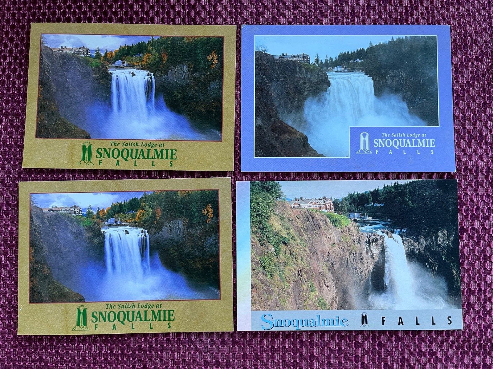 Twin Peaks Postcards Pilot Crew Owned David Lynch