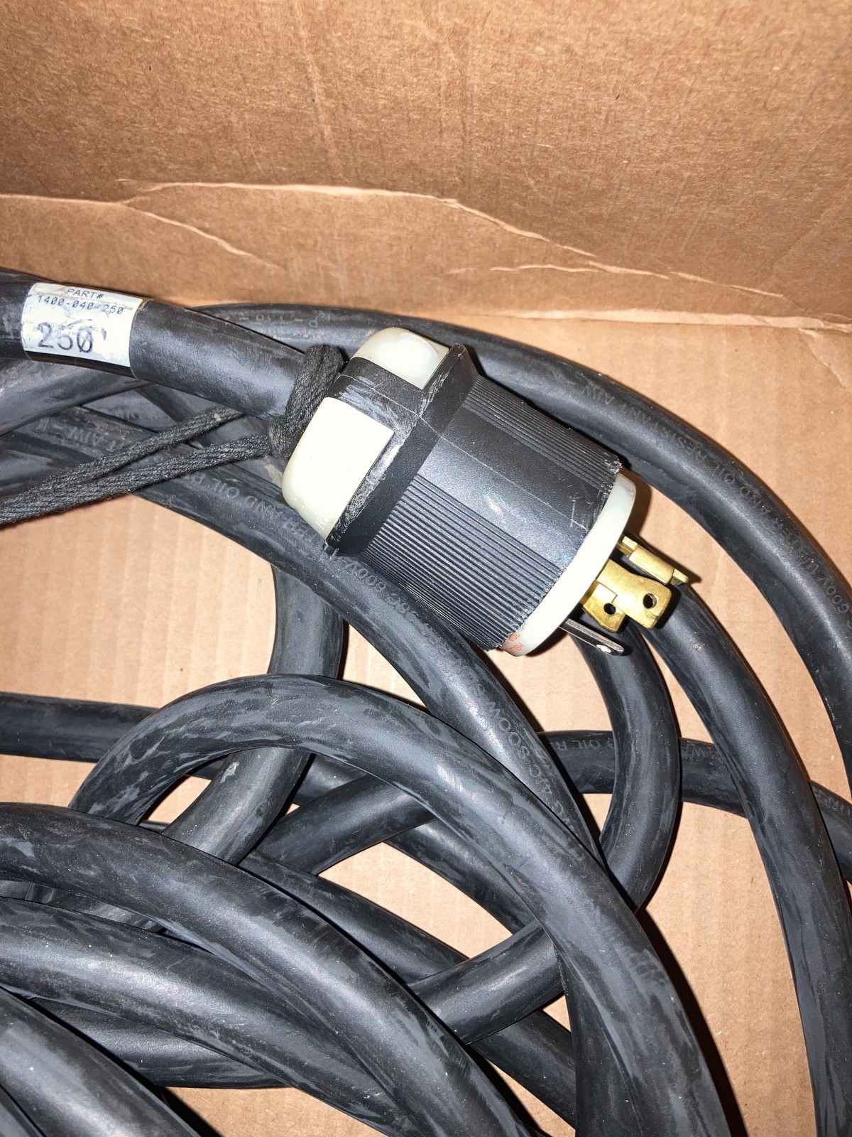 CABLE Power Concert Used Over 50 Feet Cord Kenny Rogers Tour
