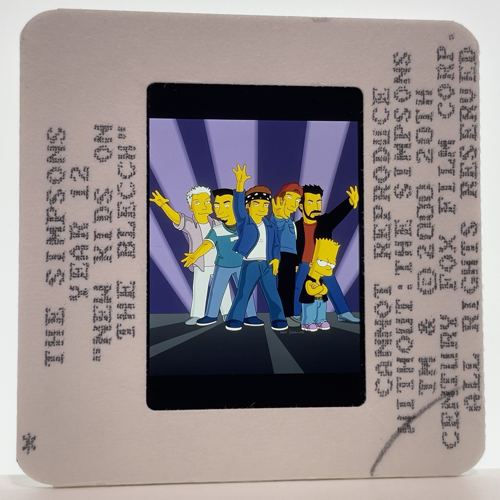 35mm Slide The Simpsons Animated Cartoon TV Series Show Vintage Publicity #2