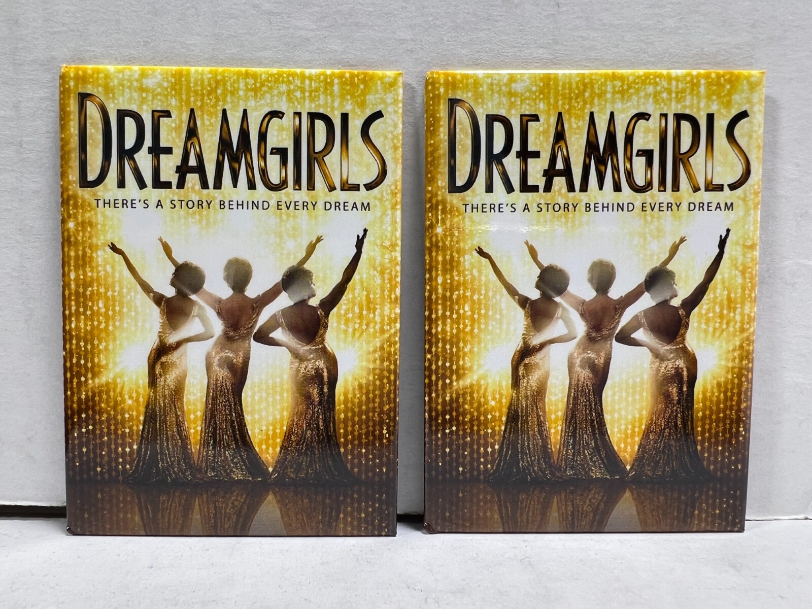 DREAMGIRLS BROADWAY SHOW Logo Magnet UK Tour Magnet 2 MAGNET OFFICIAL !! NEW