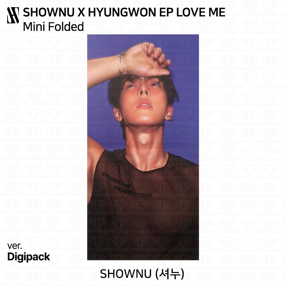 SHOWNU X HYUNGWON EP LOVE ME Standard/Digipack/Losing Control ver. Photocard