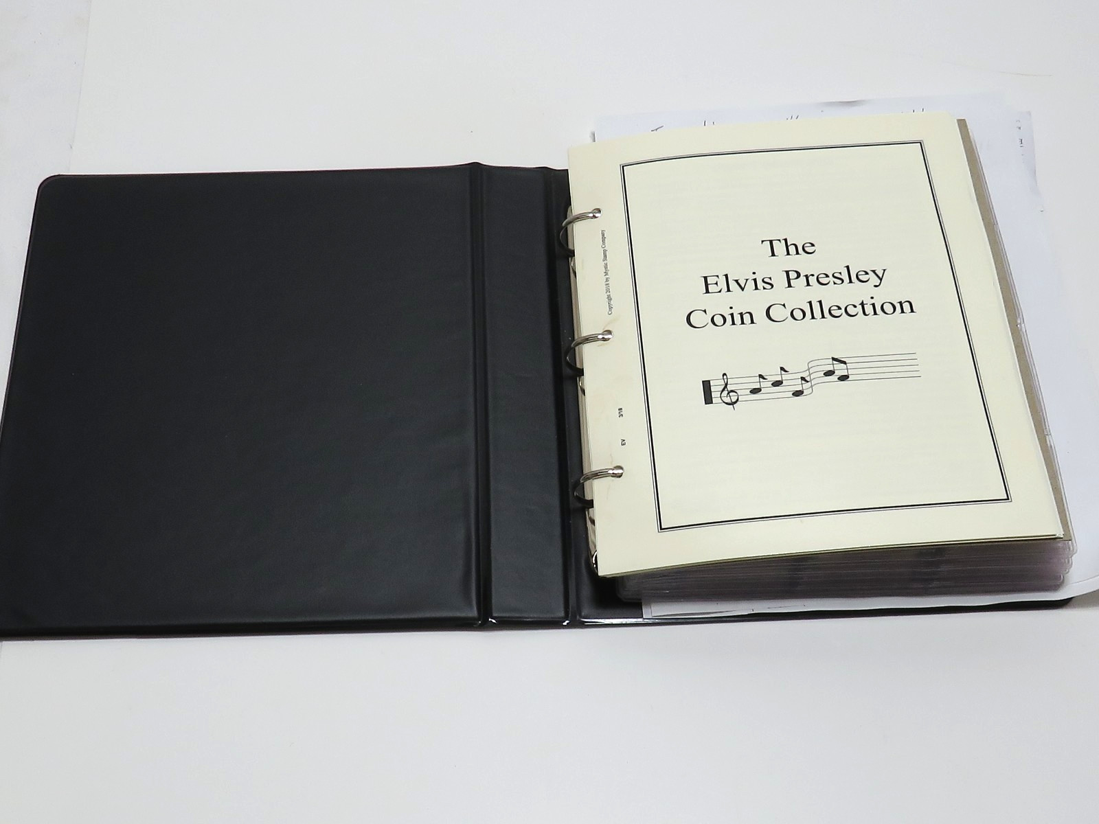THE ELVIS PRESLEY COIN COLLECTION/HISTORY TIMELINE/FILM CAREER- 116 coins**