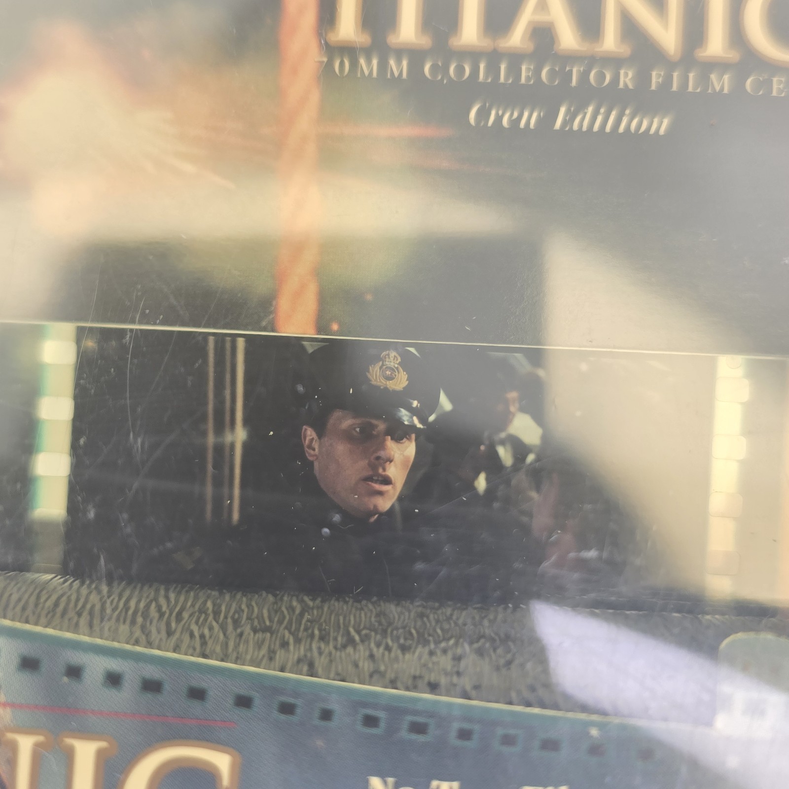 Vintage Titanic 70MM Collector Film Cels Crew Edition Movie Memorabilia
