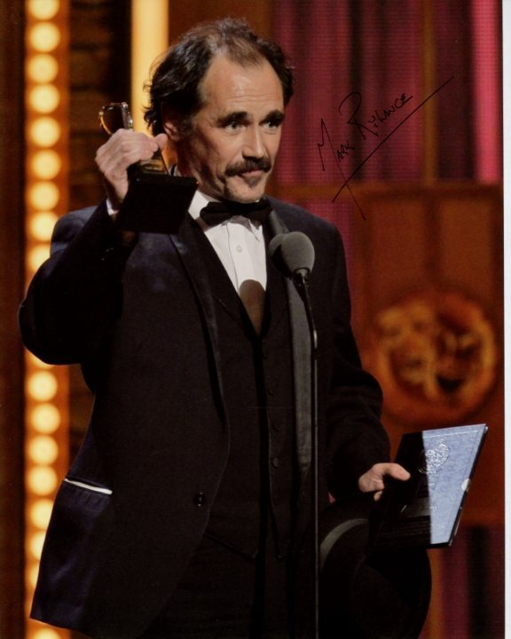 MARK RYLANCE Signed Autographed 8×10 ACTING AWARD Photo