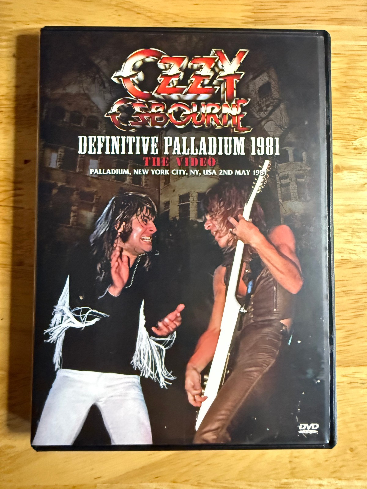 Ozzy Osbourne – Live at Palladium 1981 DVD Definitive Edition Randy Rhoads