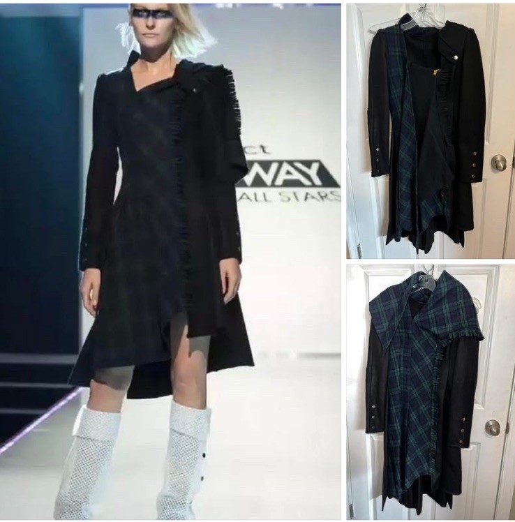 Project Runway All Stars Seth Aaron Season 7 Episode 1 (2)Piece Wardrobe w/COA