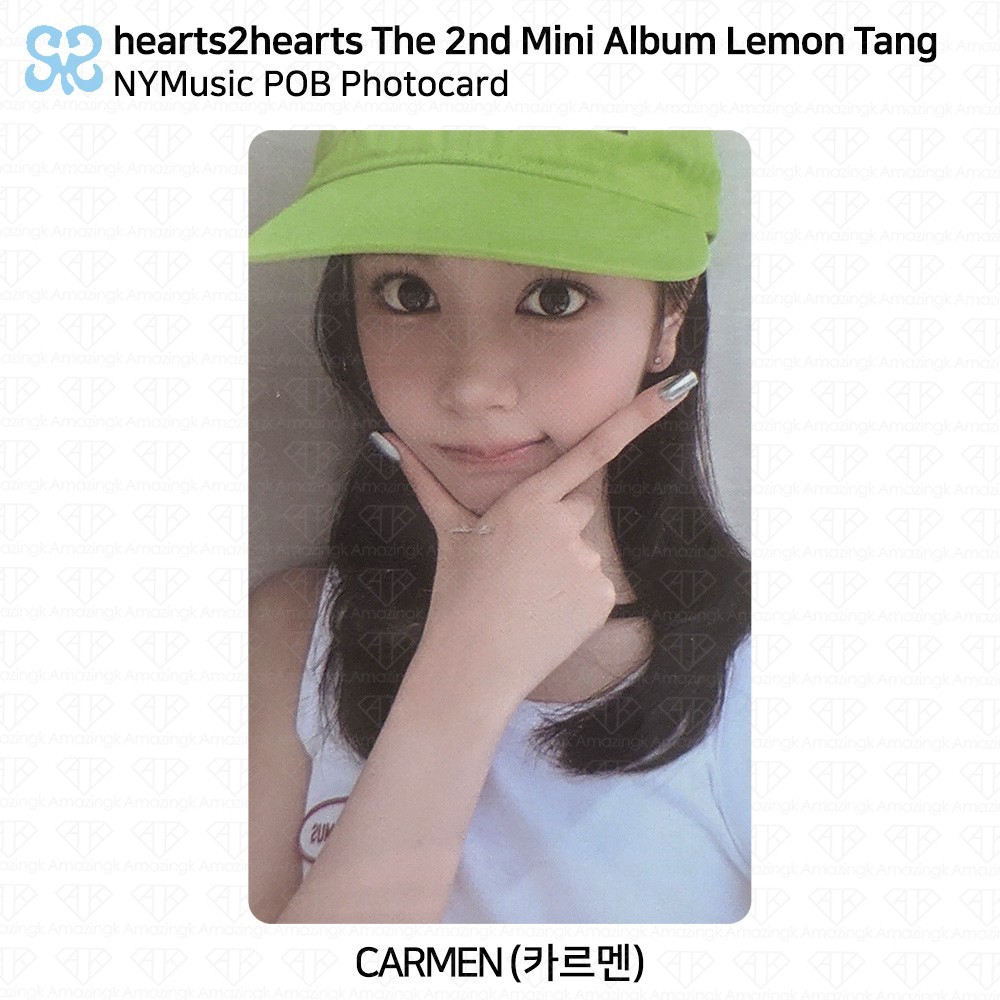 Hearts2Hearts The 2nd Mini Album LemonTang NYMusic POB Photocard