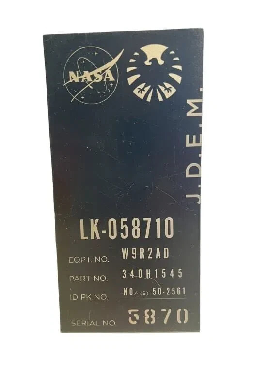 Agents of S.H.I.E.L.D. movie prop sci-fi tv show Nasa Sign space SCREEN USED R1