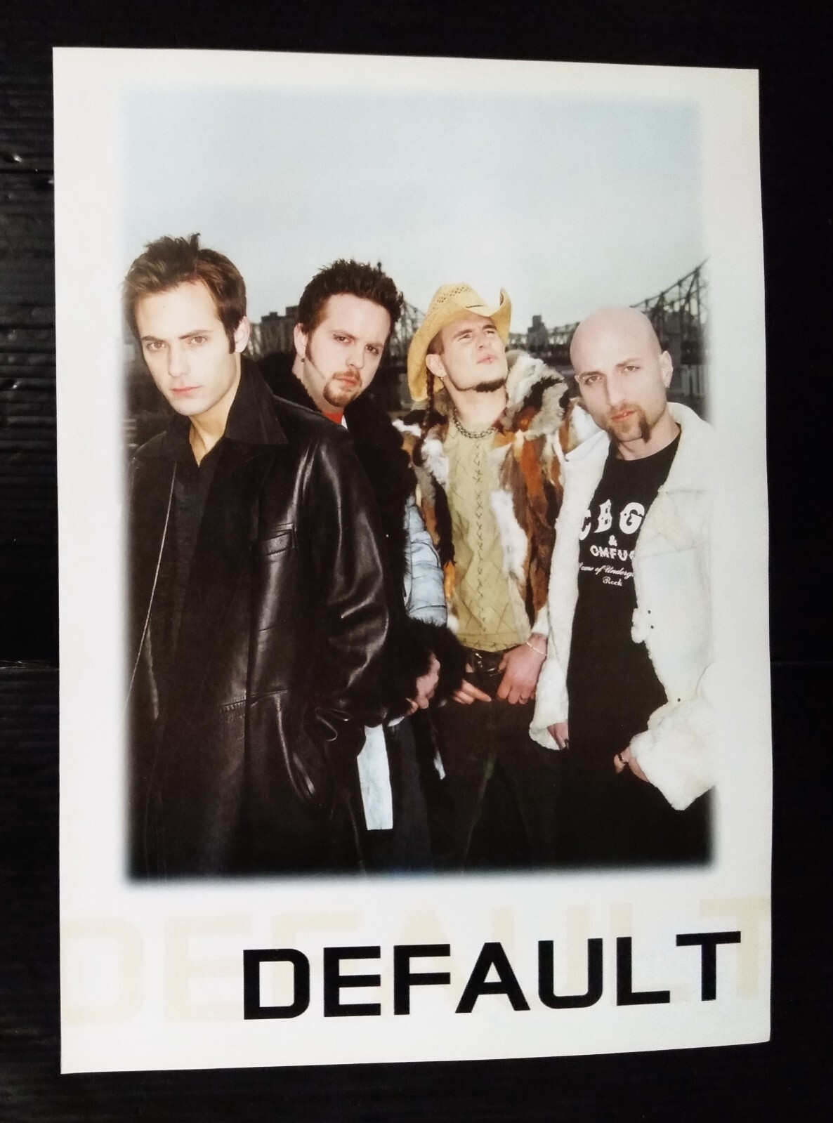 C5187 Mushroomhead Default Vintage Thailand ONLY 1 COLOR PAGE MEGA RARE!!!