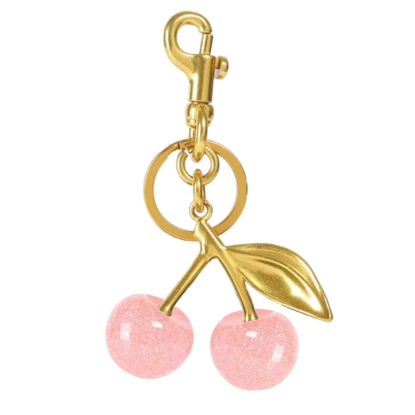 Cherry Keychain & Bag Charms – Cute Cherry Accessories for Women’s Purse & Ha…