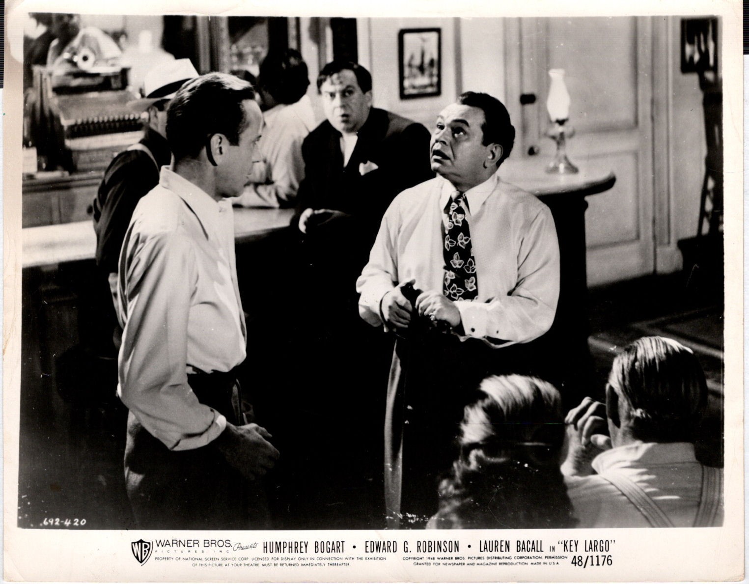8×10 Movie Stills 1940s CRIME Humphrey Bogart, Ida Lupino, Richard Widmark, etc.