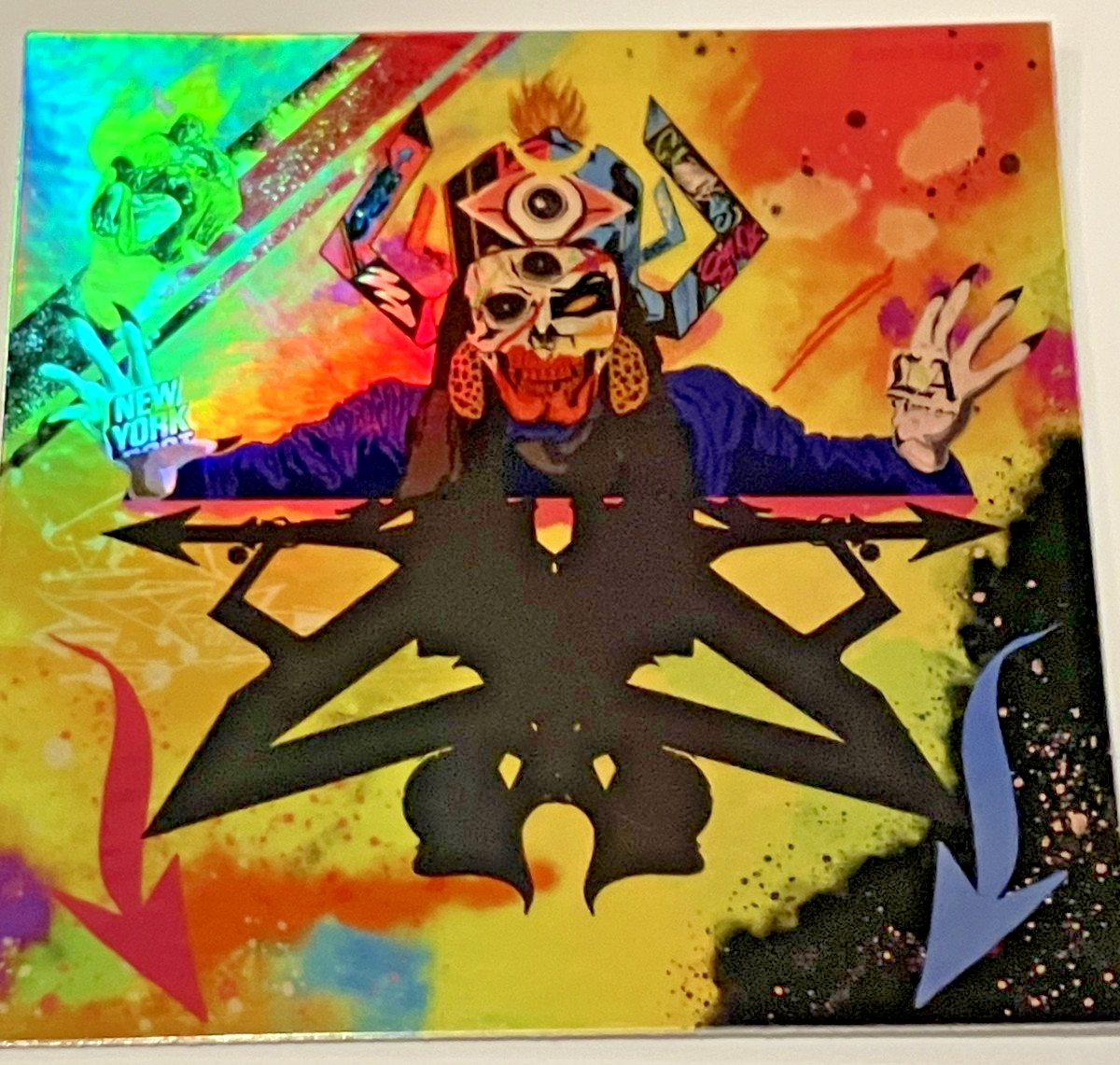 Soul Assassins DJ Muggs Flee Lord Rammellzee Album Art (Holographic Sticker)