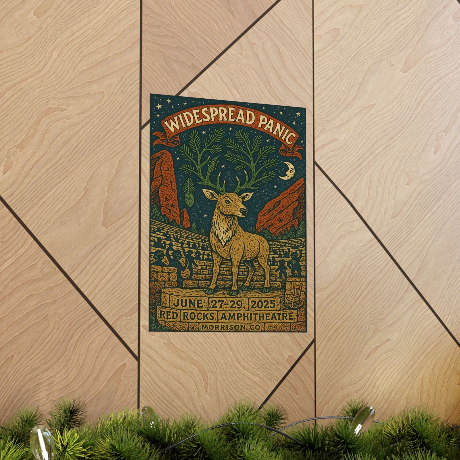 Widespread Panic Red Rocks Amphitheater June 27-29 2025 in Morrison Colorado