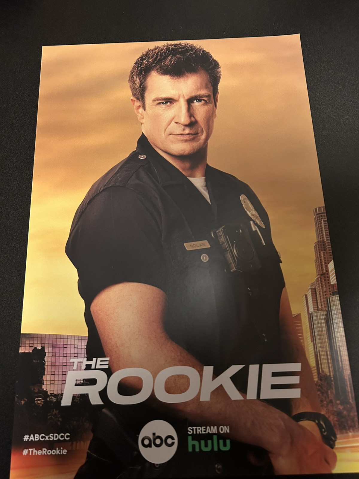 SDCC 2023 Hulu Poster THE ROOKIE