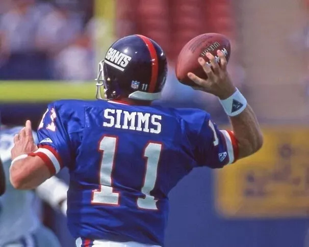 New York Giants Phil Simms Nfl Football 8×10 PHOTO PRINT