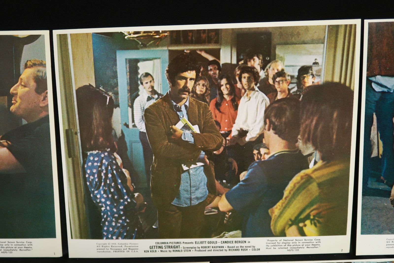 Getting Straight 1970 Lobby Cards Mini Stills 8 x 10 NSS 70/125 Elliott Gould