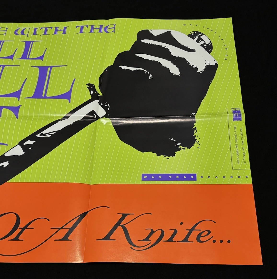 My Life With The Thrill Kill Kult Music Poster Confessions of a Knife 34″ x 24″