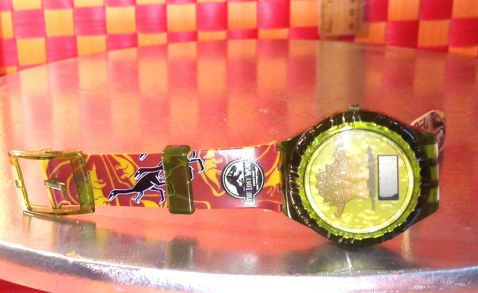 Watch, kid’s watch, Jurasic park the lost world, collector item, 9″ L