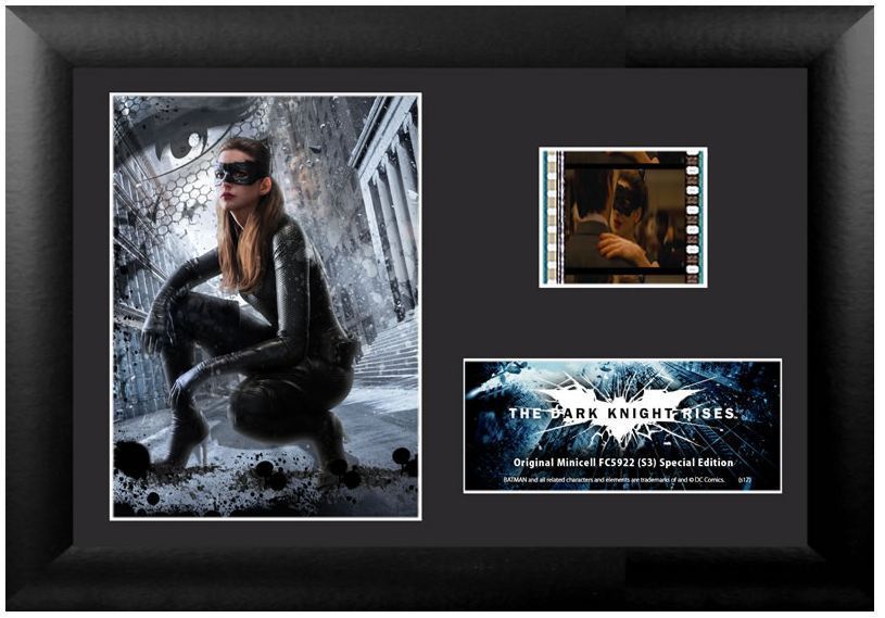 Film Cell Genuine 35mm Framed Matted Batman Dark Knight Rises USFC5922 Catwoman