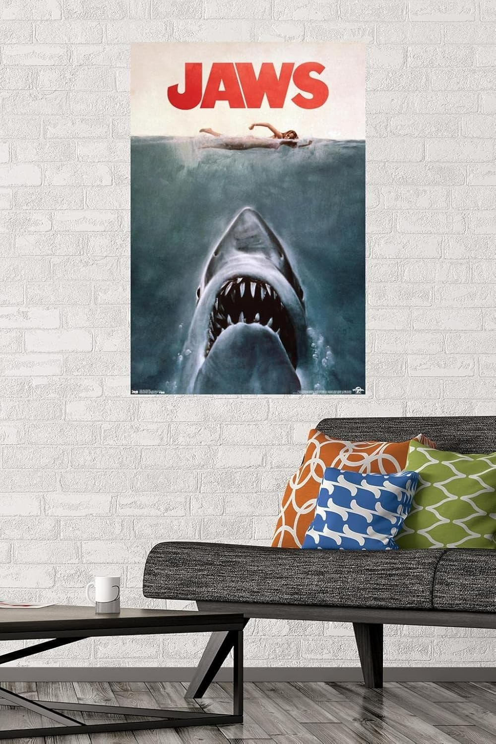 Jaws – One Sheet Wall Poster, 22.375″ x 34″, Unframed Version