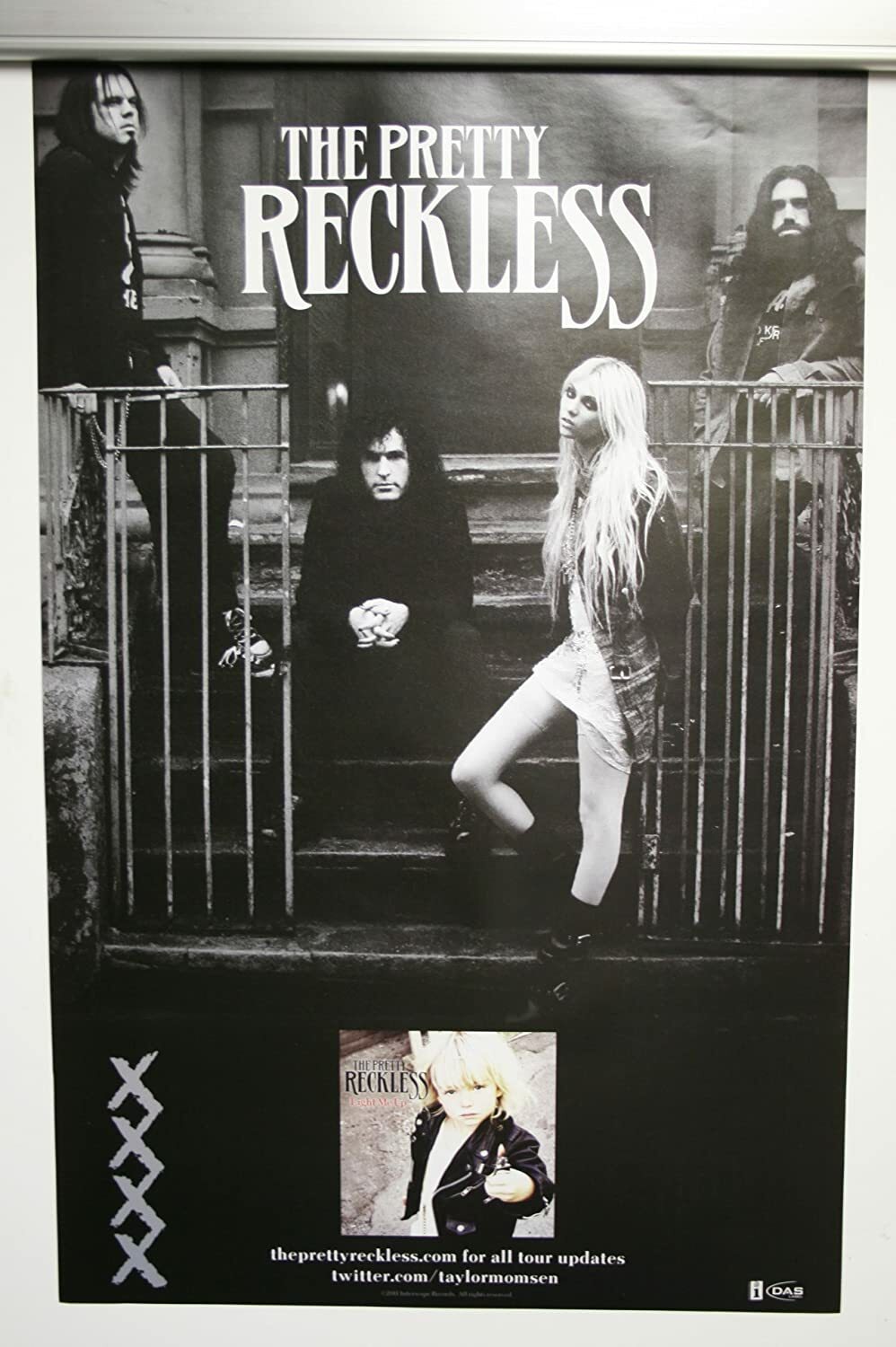 THE PRETTY RECKLESS Taylor Momsen Light me up 22 X 14 POSTER