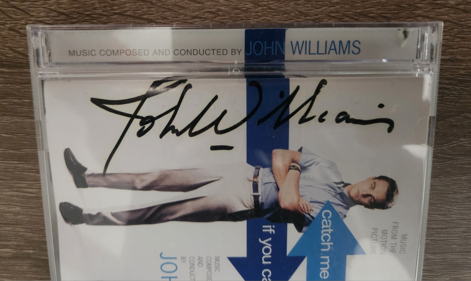 John Williams 🔥RARE🔥 Signed Autograph “Catch Me If You Can” CD Soundtrack 2002