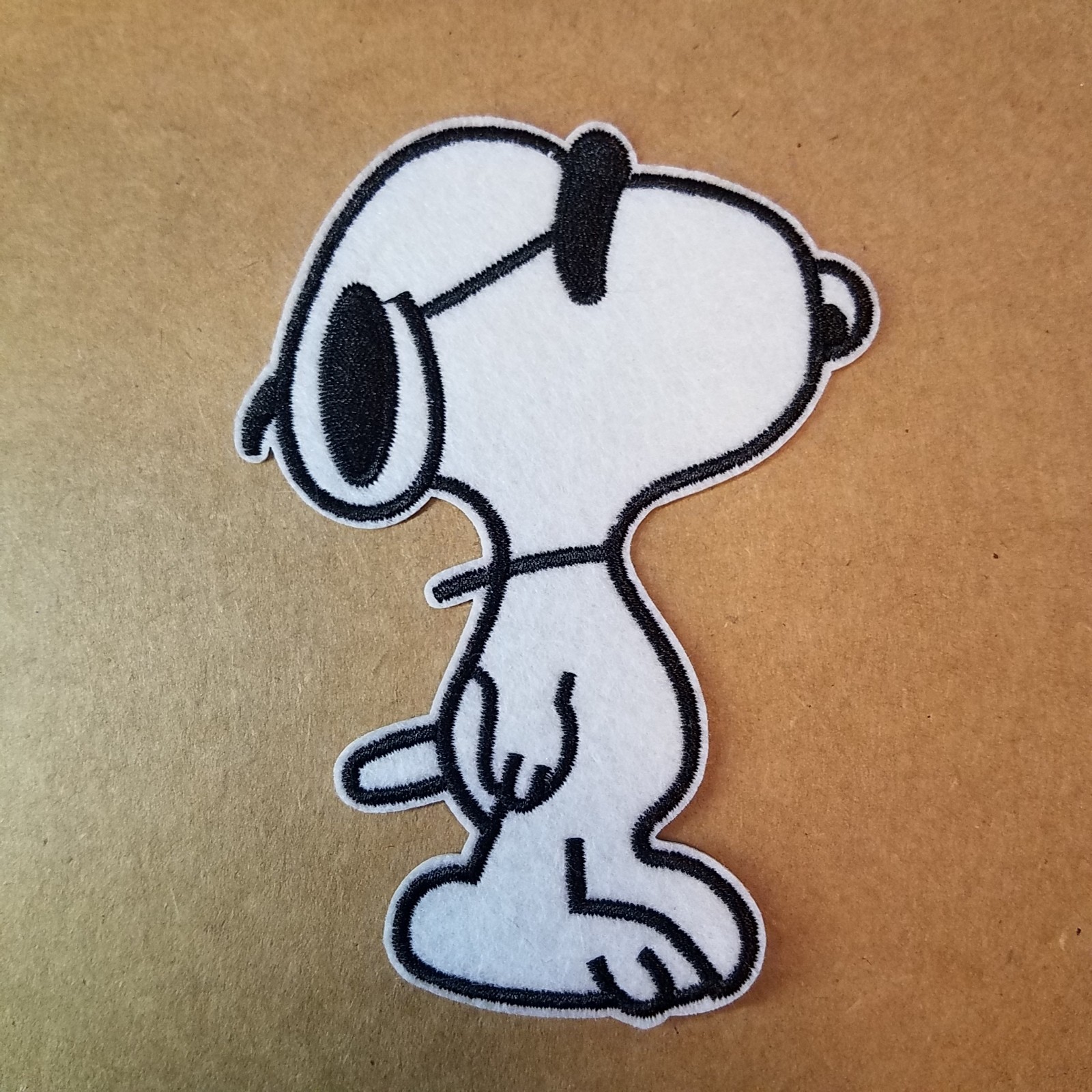 Snoopy embroidered Patch 4 1/2 inches tall