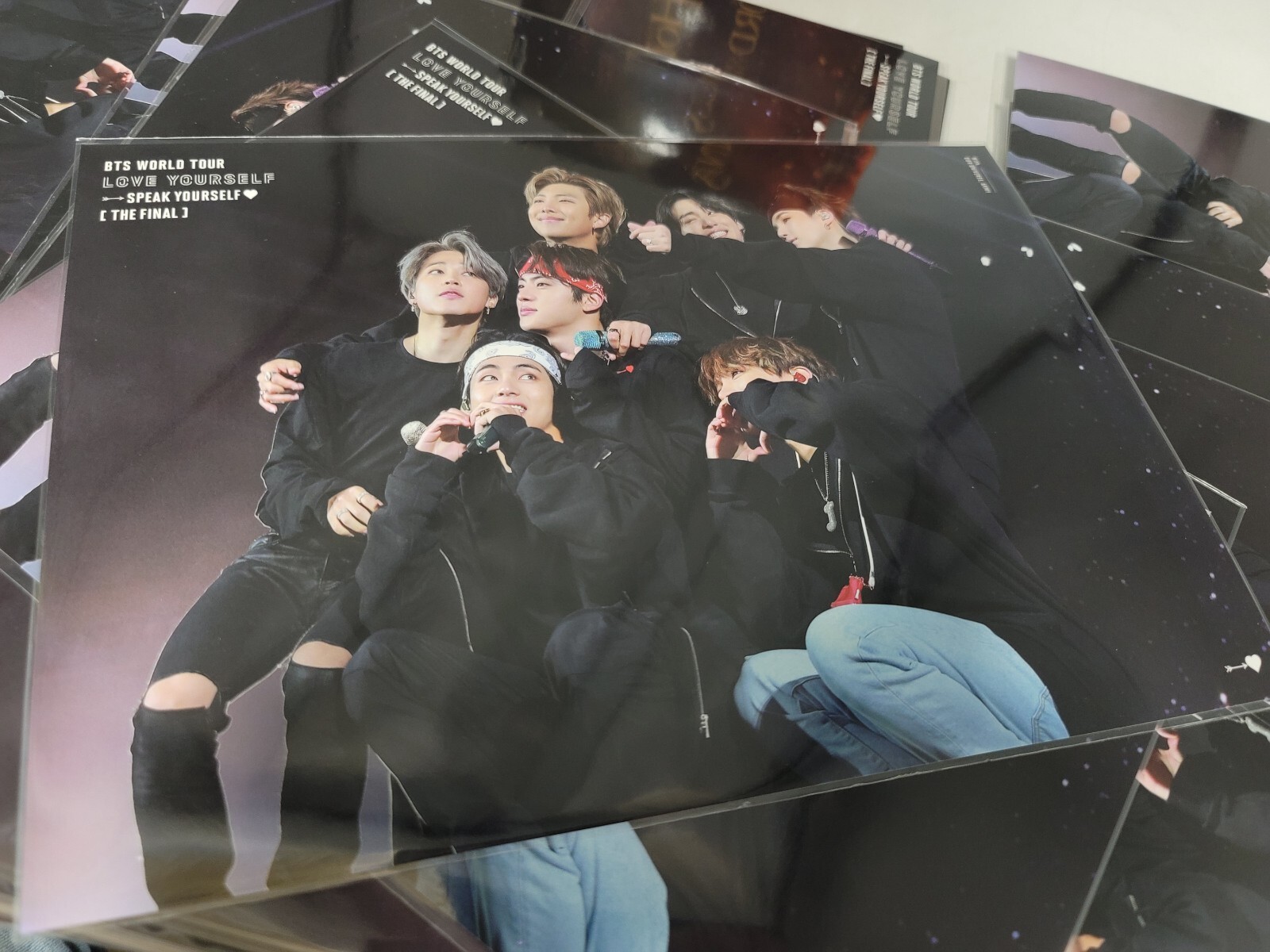 BTS-World Tour ‘Love/Speak Yourself: [The Final] Mini Poster 11 5/8” x 8 1/4”
