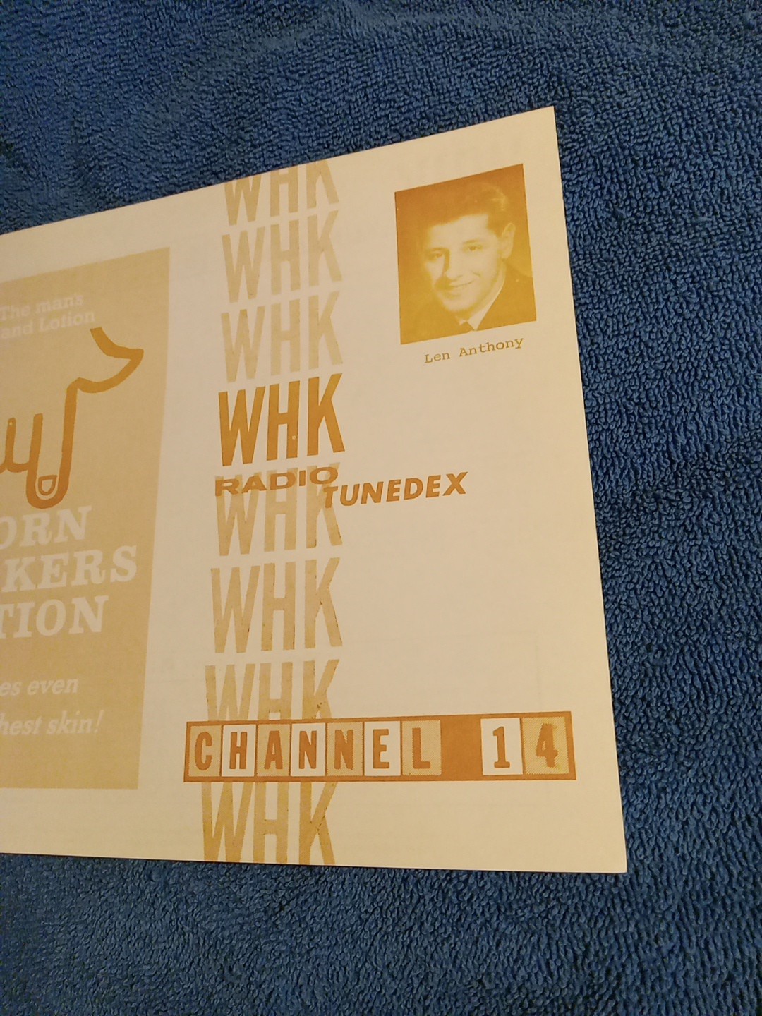 WHK Tunedex 1966 The Beach Boys#1 Mint Condition Records Survey Cleveland Ohio