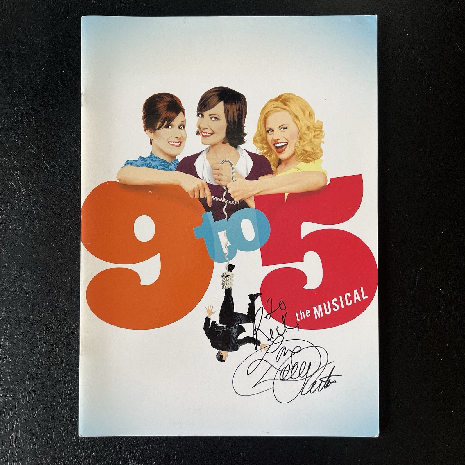 Dolly Parton Signed 9 to 5 Broadway Souvenir Program Autograph Rare