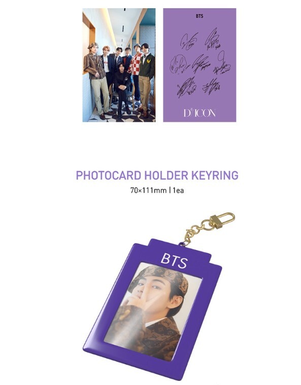 DICON BTS Photocard 101 Custom Book Behind BTS 2018-2021 Official Sealed