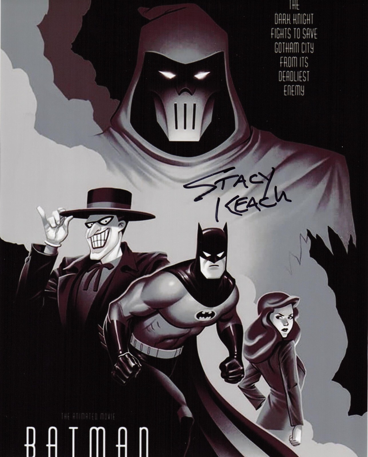 Stacy Keach signed autographed 8×10 photo Batman TAS 1993 Mask of the Phantasm