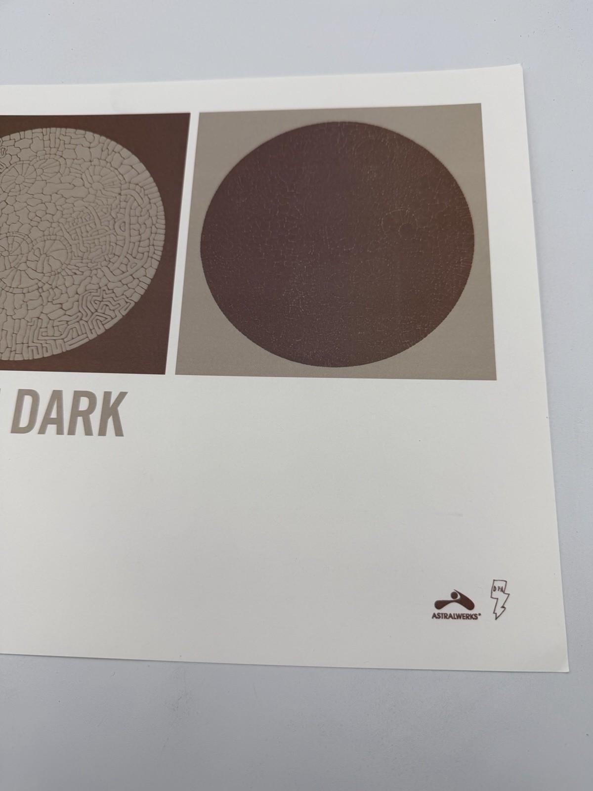 Hot Chip Made In The Dark Record Store Display Promo Poster Astralwerks 17″x 10″