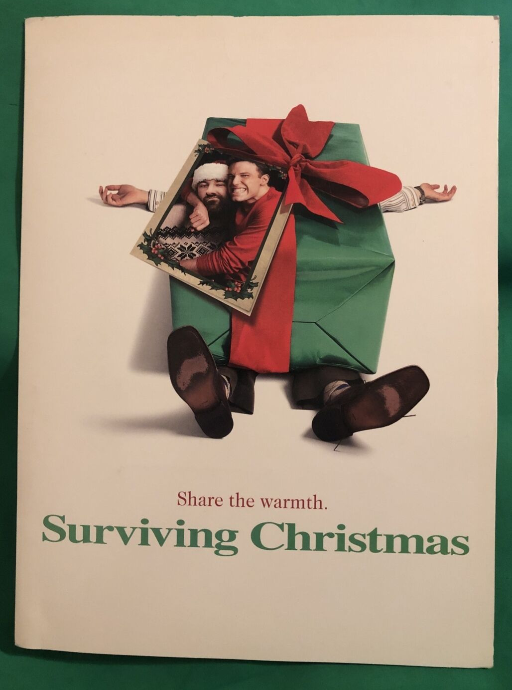 SURVIVING CHRISTMAS RARE PRESS KIT BEN AFFLECK JAMES GANDOLFINI STEPHEN ROOT OOP
