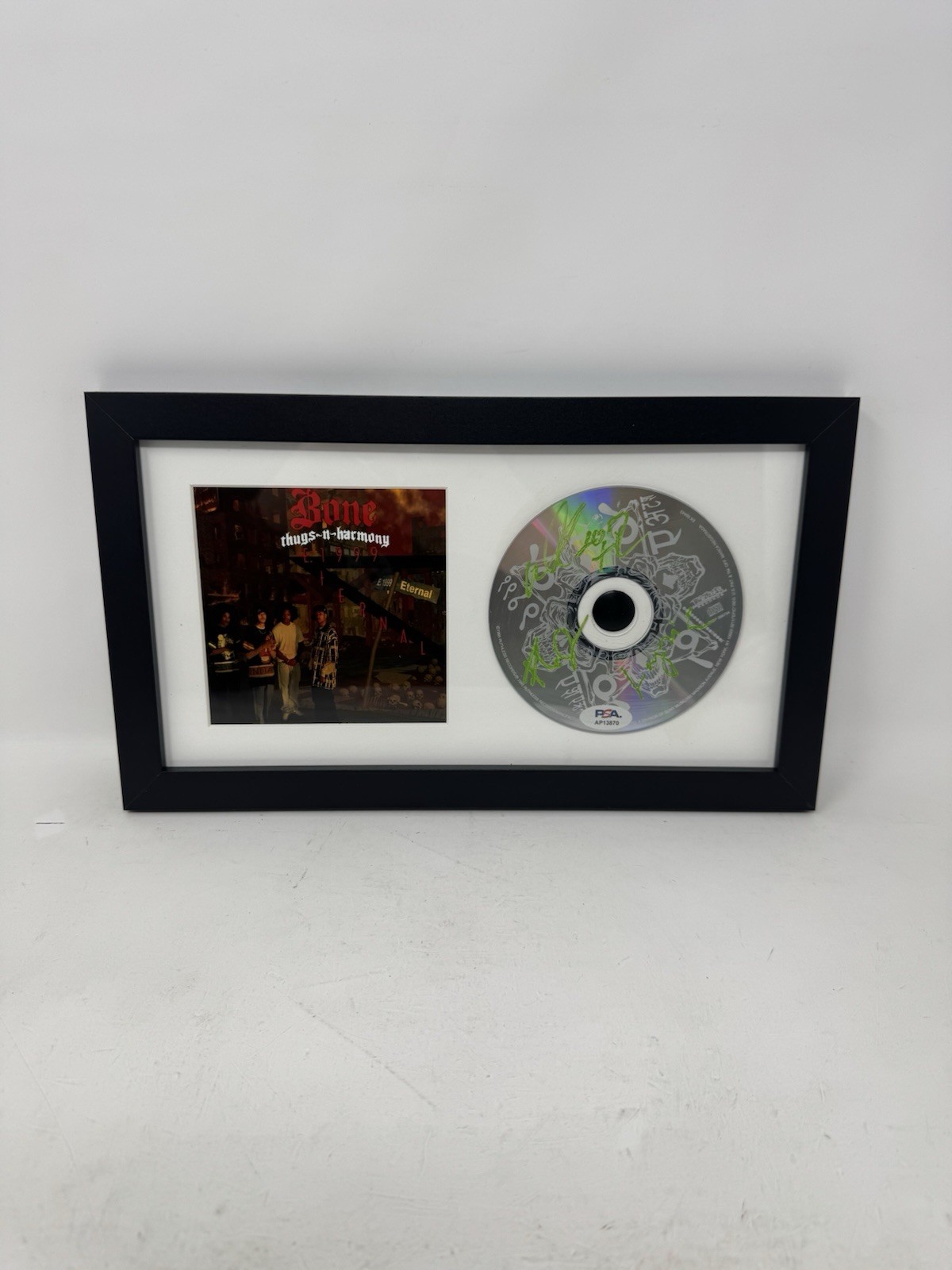 BONE THUGS N HARMONY SIGNED AUTOGRAPH E. 1999 ETERNAL CD PSA COA LAYZIE FLESH