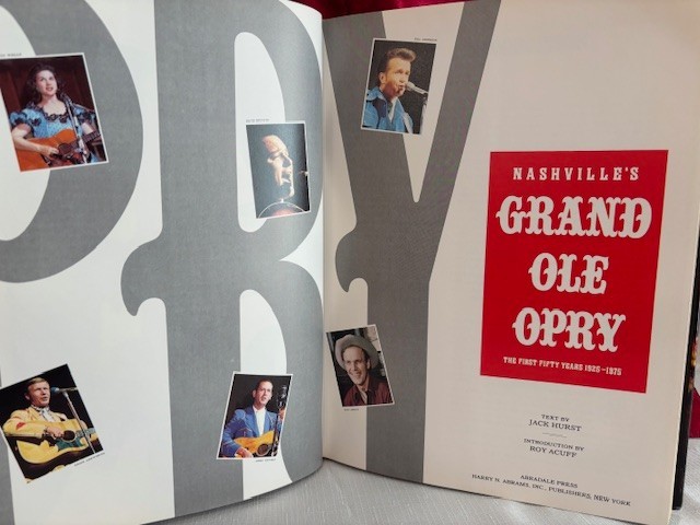 Nashville’s Grand Ole Opry, 1989, Hardcover, Harry N. Abrams | VG+ | Vintage