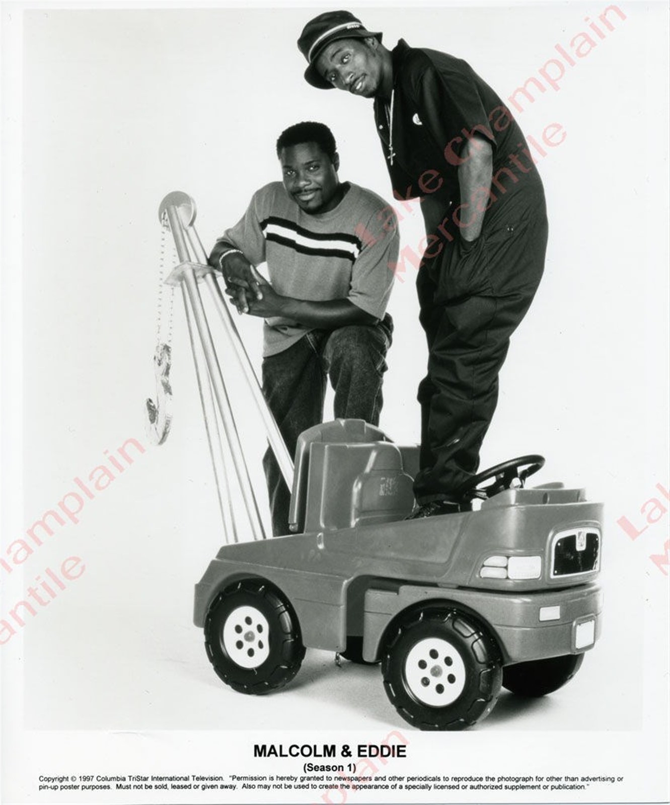 MALCOLM & EDDIE Press Photo #18 malcolm jamal warner ed griffin