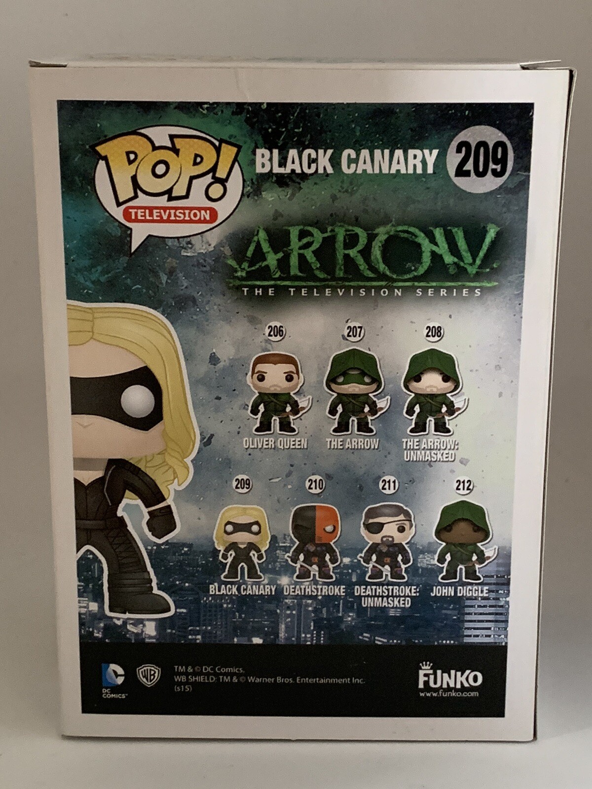 Funko Pop Arrow Black Canary Caity Lotz Juliana Harkavy Signed Autographed JSA