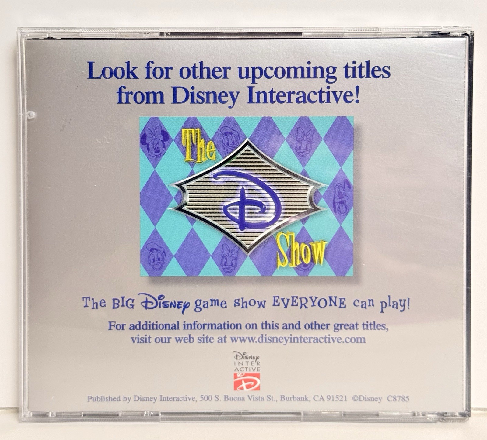 Walt Disney World Explorer CD-Rom 2nd Edition 1998