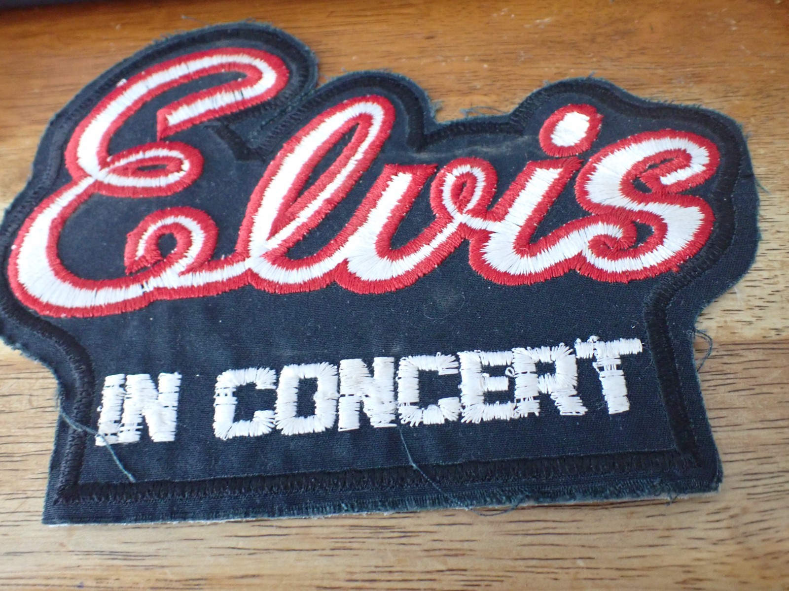 Elvis Presley in concert music entertainment rock and roll PATCH BX XL